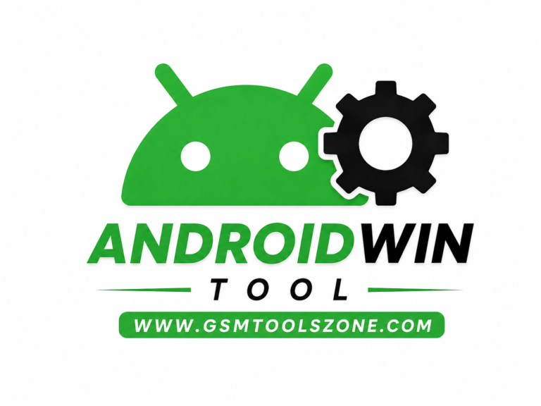 Android Win Tool logo by GSM Tools Zone