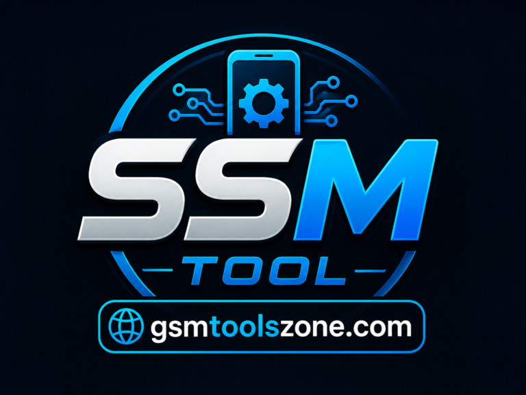 SSM Tool logo with gsmtoolszone.com