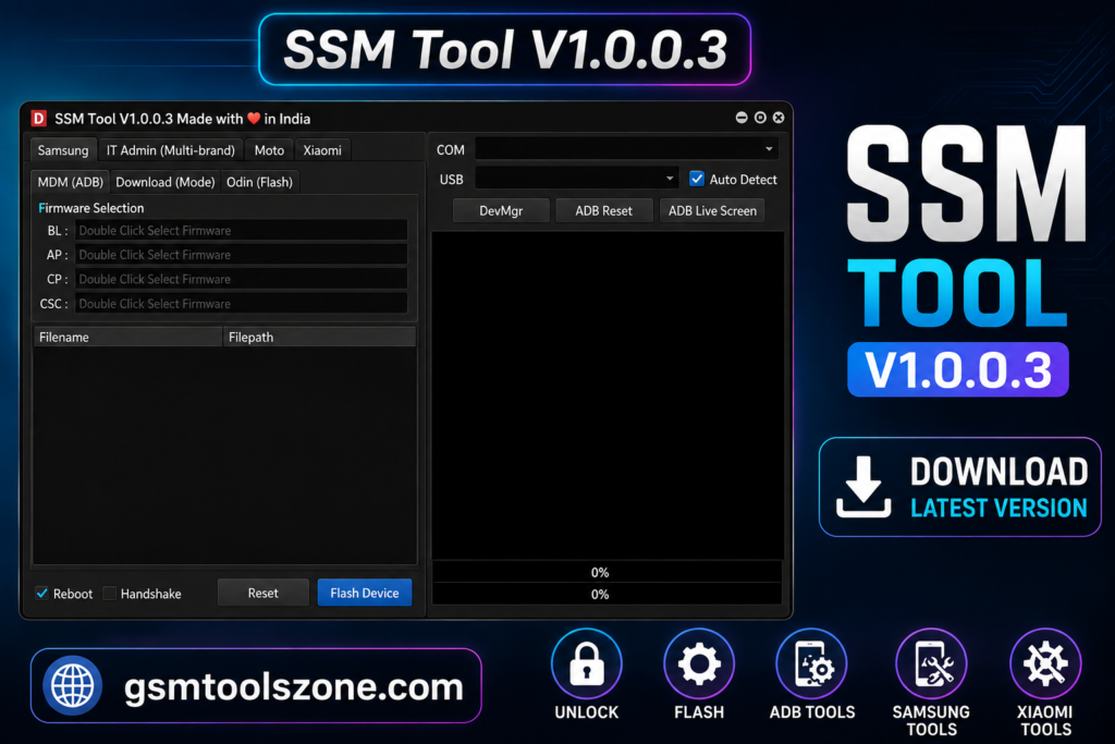SSM Tool V1.0.0.3 latest version download