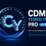 CDMA Yemen Tool Pro v0.3.3 mobile repair tool logo with gsmtoolszone.com