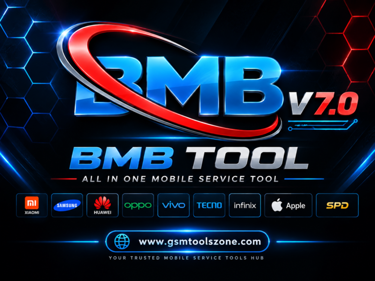 BMB Tool v7.0 logo by GSM Tools Zone