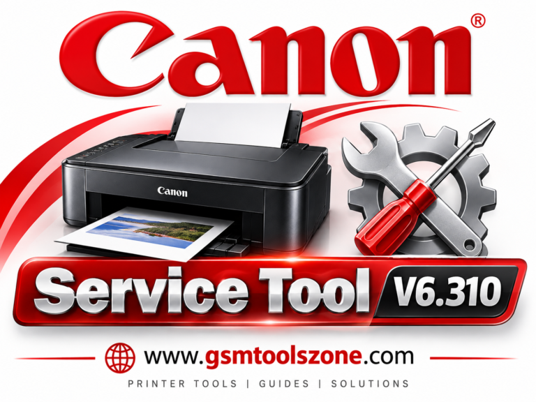 Canon Service Tool V6.310 printer service tool logo