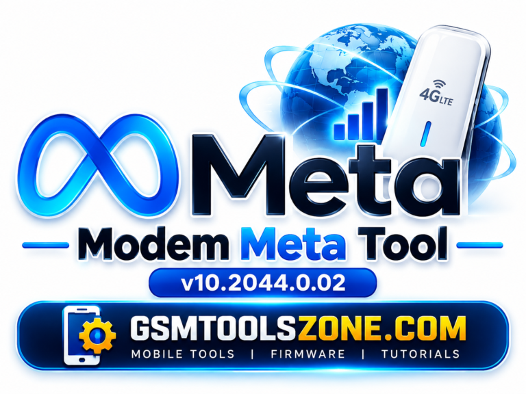 Modem Meta Tool v10.2044.0.02 logo by GSMToolsZone