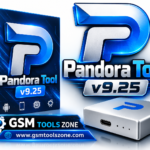 Pandora Tool v9.25 logo with GSM Tools Zone branding