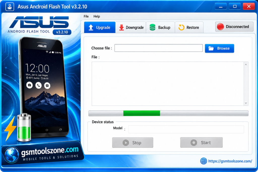 Asus Android Flash Tool v3.2.10 with firmware upgrade and restore options  Copy