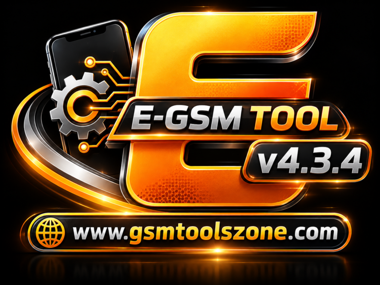 E-GSM Tool v4.3.4 Qualcomm interface with device settings and servicing options
