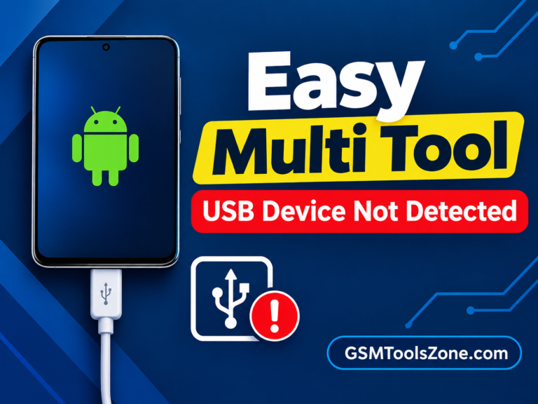 Easy Multi Tool USB Device Not Detected