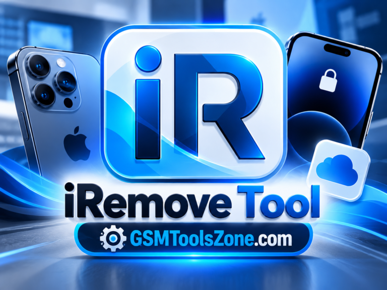 iRemove Tool logo with GSMToolsZone.com branding