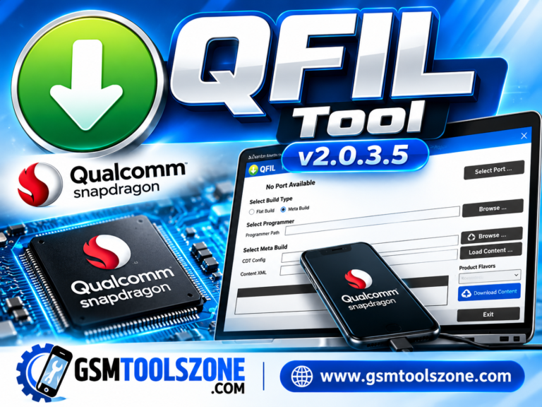 Android Utility Tool V200.01.0001 logo by GSMToolsZone