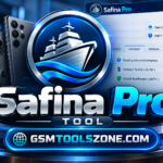 Safina Pro Tool logo for mobile servicing software by GSM Tools Zone